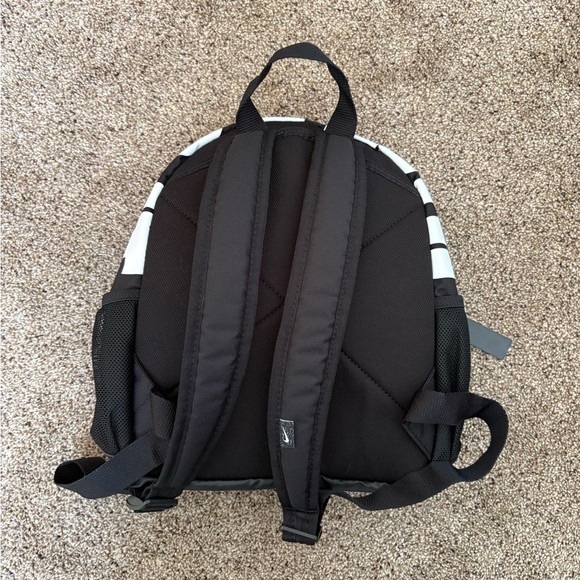 Nike Black and White Striped Men's Backpack - Picture 2 of 2